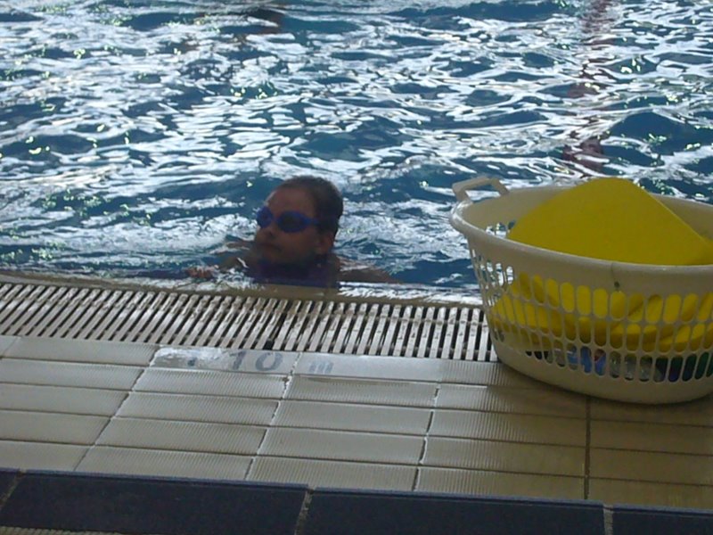 Amy - swimming lesson